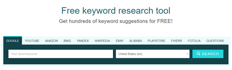 Keyword.io免费关键词研究工具