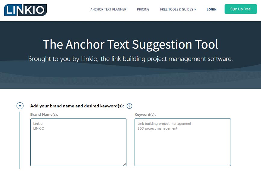 Anchor Text Generator - 关键字锚文本生成工具